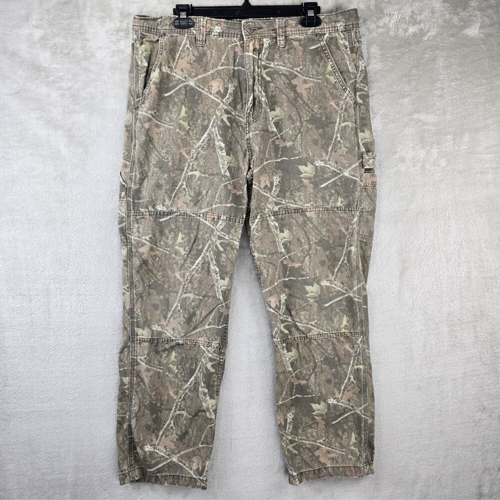 Aeropostale Carpenter Pants Men's Large 36x28 Forest Camo Y2K Skater Baggy